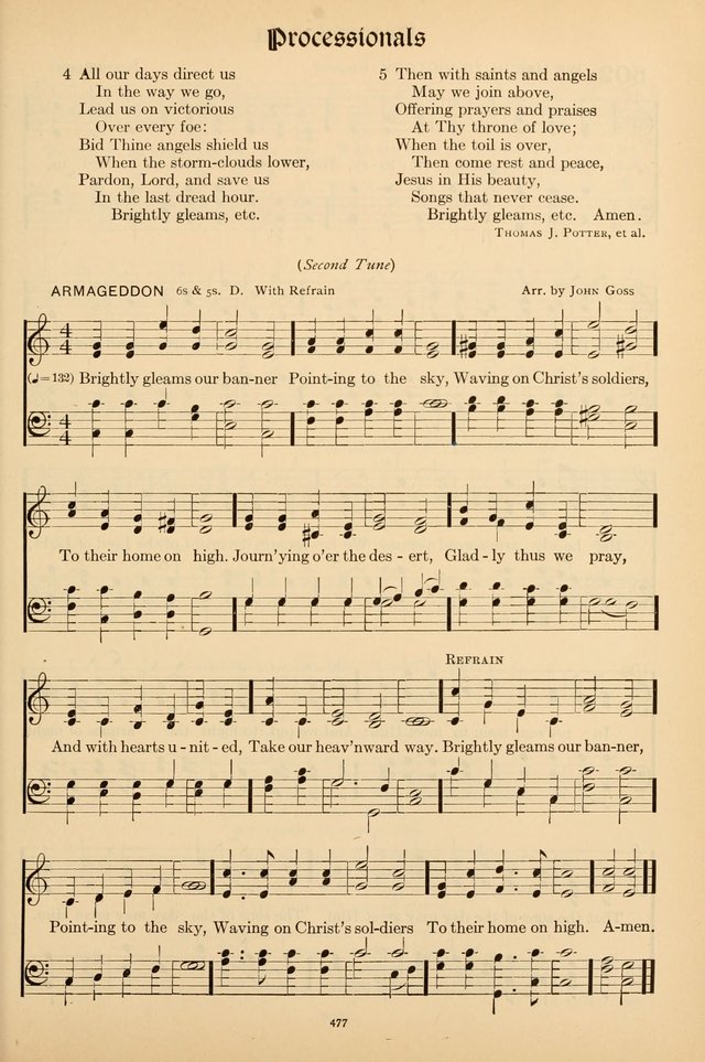 Hymns of the Church: new and old page 485