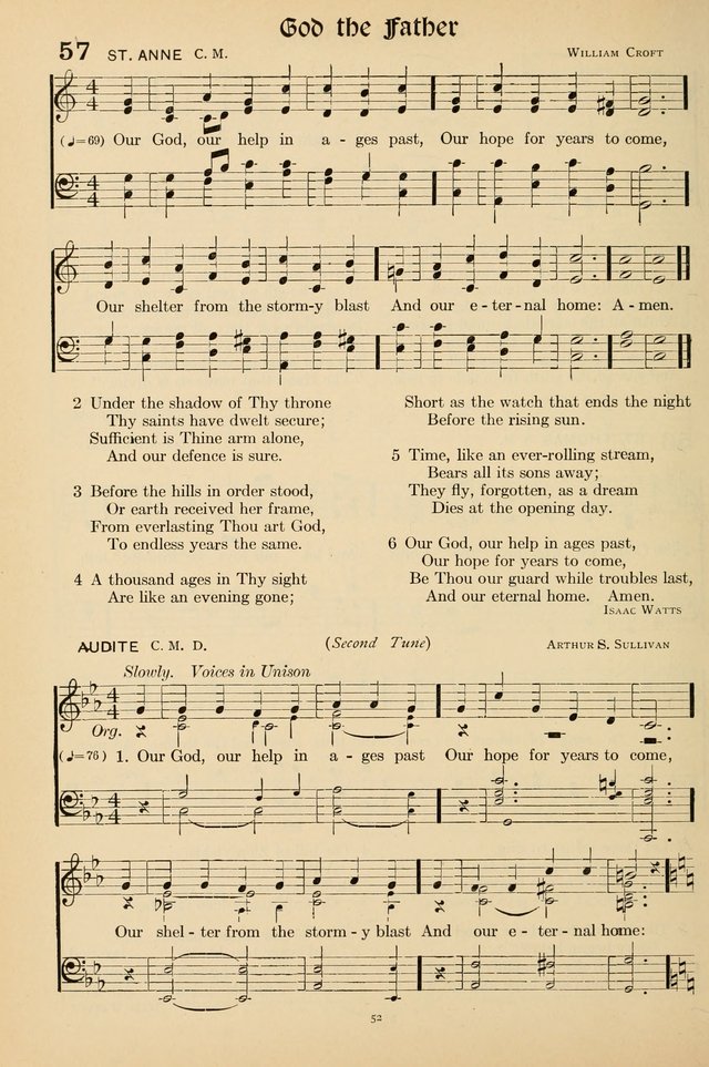 Hymns of the Church: new and old page 52