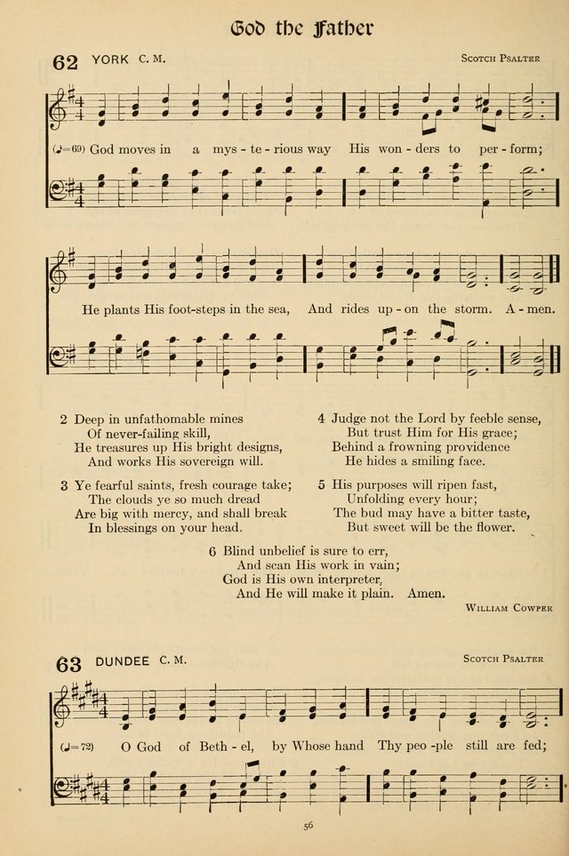 Hymns of the Church: new and old page 56