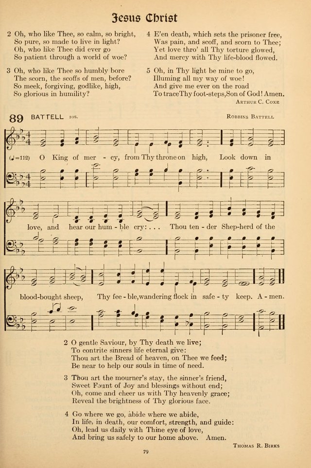 Hymns of the Church: new and old page 79