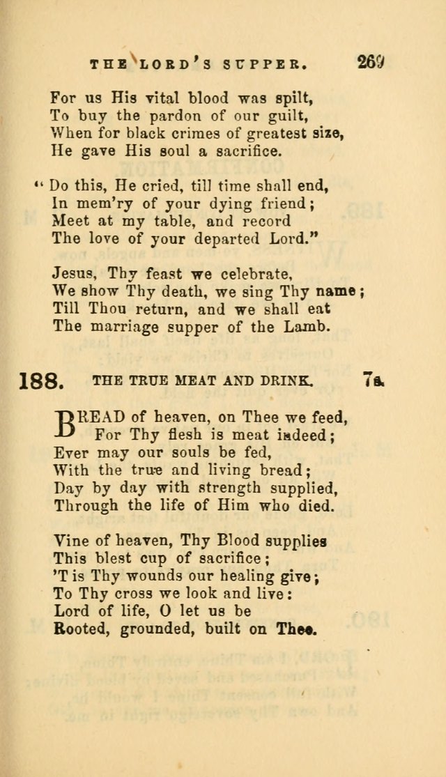 Hymns and Chants: with offices of devotion. For use in Sunday-schools, parochial and week day schools, seminaries and colleges. Arranged according to the Church year page 269