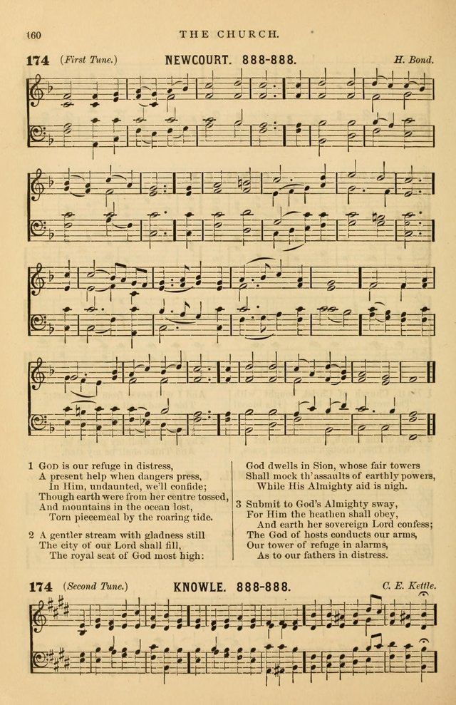 Hymnal Companion to the Prayer Book: suited to the special seasons of the Christian year, and other occasions of public worship, as well as for use in the Sunday-school...With accompanying tunes page 161