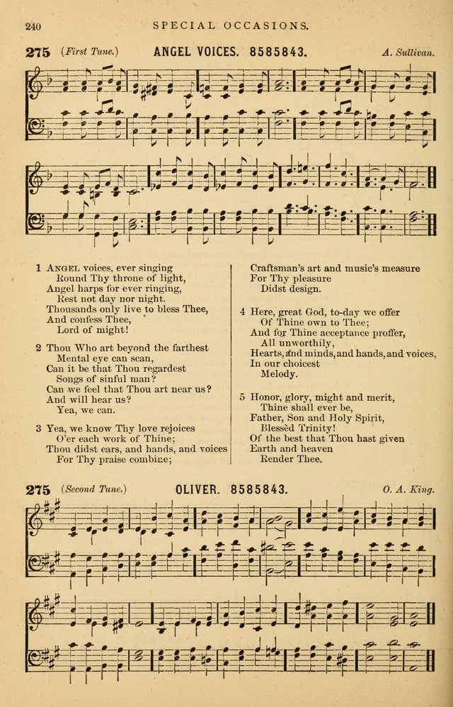 Hymnal Companion to the Prayer Book: suited to the special seasons of the Christian year, and other occasions of public worship, as well as for use in the Sunday-school...With accompanying tunes page 243
