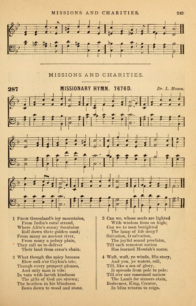 Hymnal Companion to the Prayer Book: suited to the special seasons of the Christian year, and other occasions of public worship, as well as for use in the Sunday-school...With accompanying tunes page 252