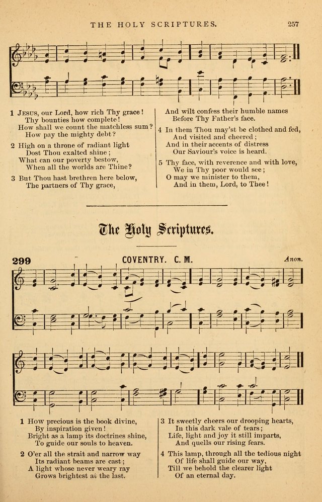Hymnal Companion to the Prayer Book: suited to the special seasons of the Christian year, and other occasions of public worship, as well as for use in the Sunday-school...With accompanying tunes page 260