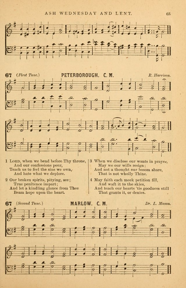 Hymnal Companion to the Prayer Book: suited to the special seasons of the Christian year, and other occasions of public worship, as well as for use in the Sunday-school...With accompanying tunes page 66
