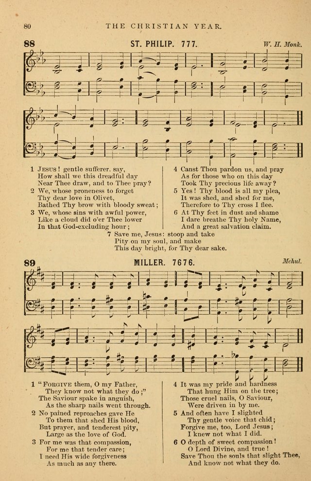 Hymnal Companion to the Prayer Book: suited to the special seasons of the Christian year, and other occasions of public worship, as well as for use in the Sunday-school...With accompanying tunes page 81