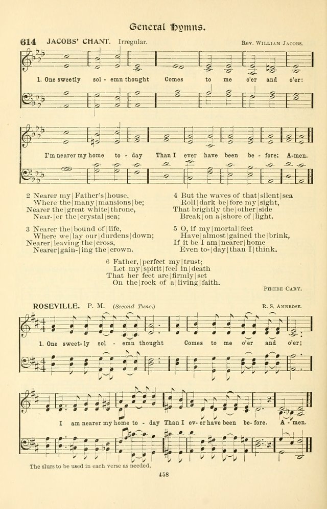 Hymnal Companion to the Prayer Book: with accompanying tunes page 468