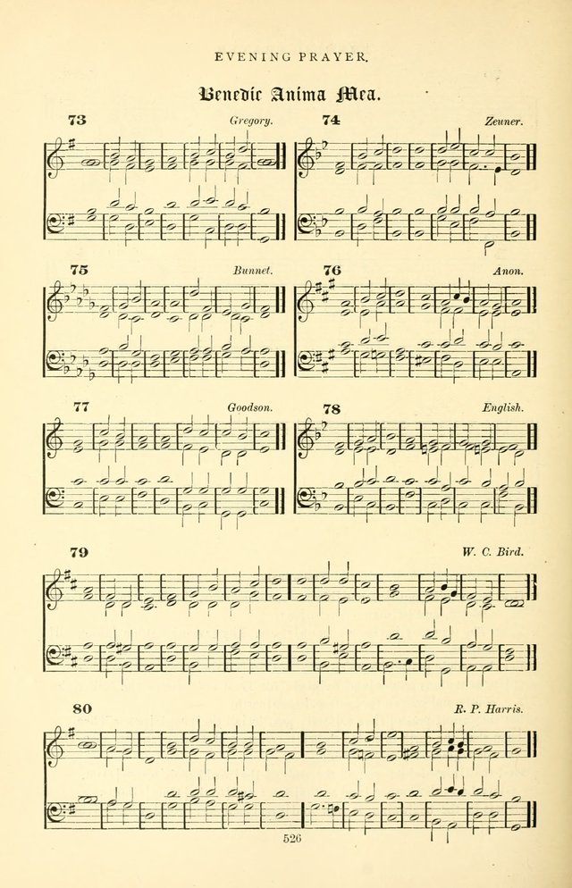 Hymnal Companion to the Prayer Book: with accompanying tunes page 536