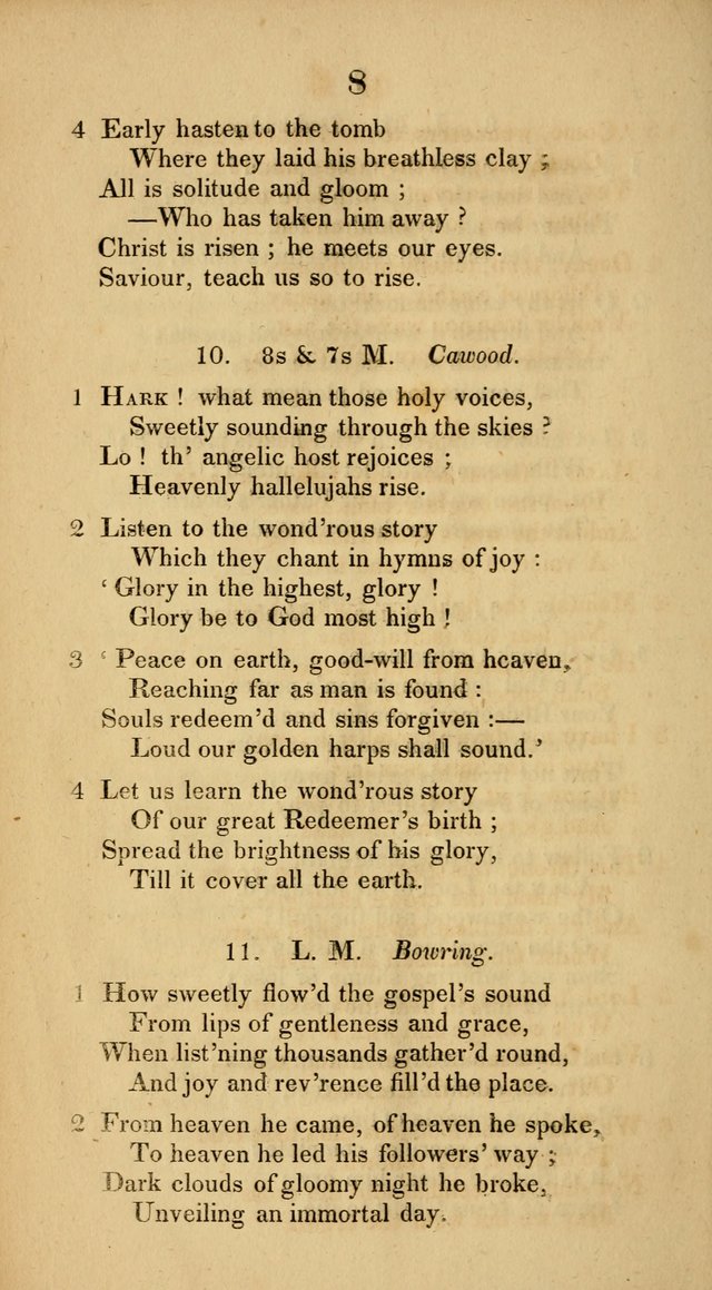 Hymns adapted to Communion Service page 8