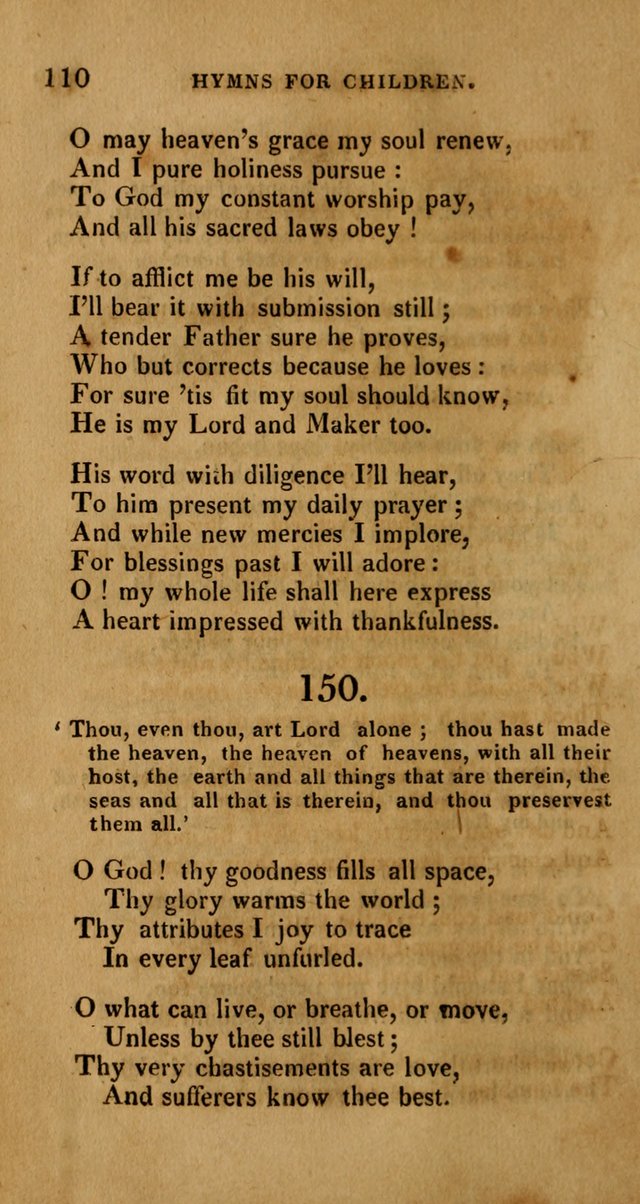 Hymns for Children, Selected and Altered page 103