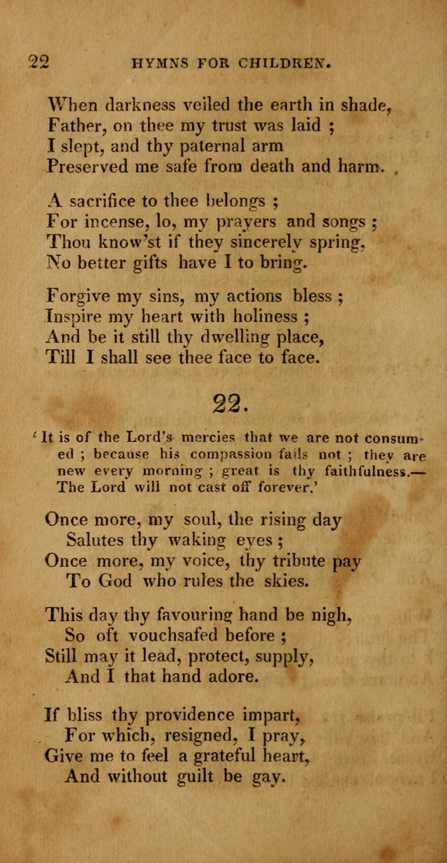 Hymns for Children, Selected and Altered page 15