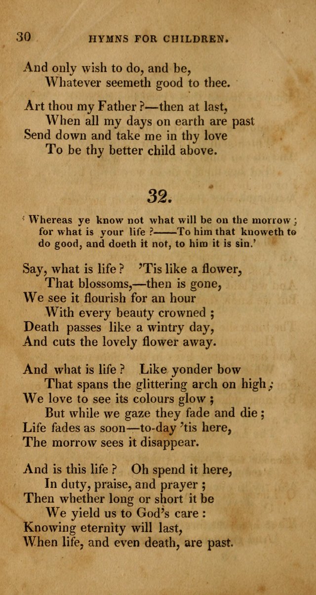 Hymns for Children, Selected and Altered page 23