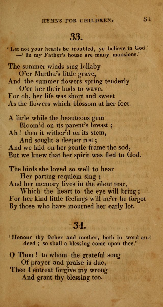 Hymns for Children, Selected and Altered page 24