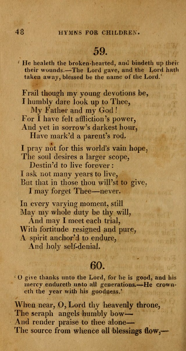 Hymns for Children, Selected and Altered page 41