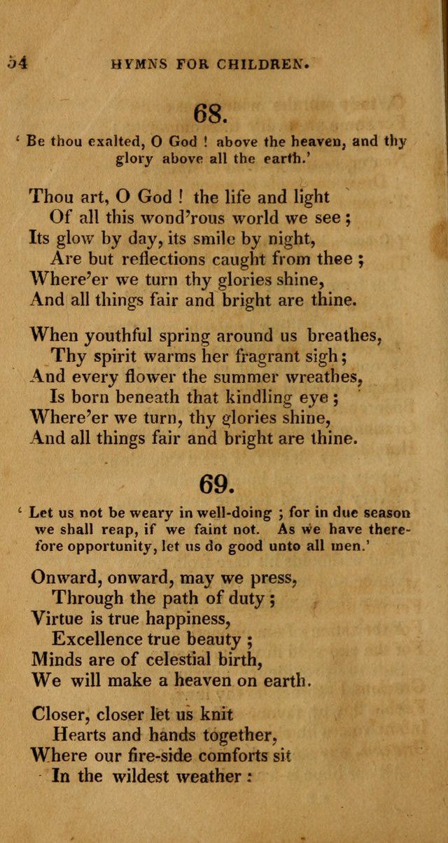 Hymns for Children, Selected and Altered page 47