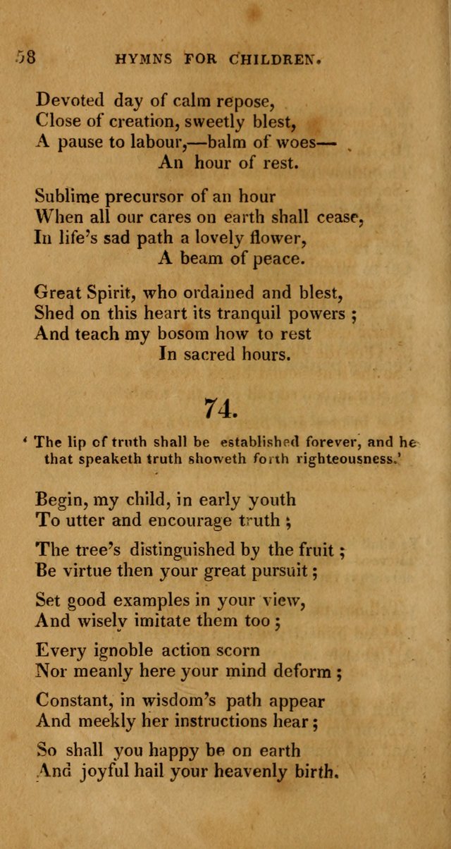 Hymns for Children, Selected and Altered page 51