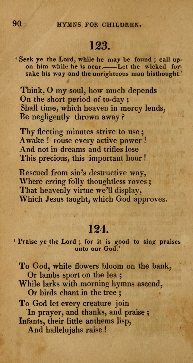 Hymns for Children, Selected and Altered page 83