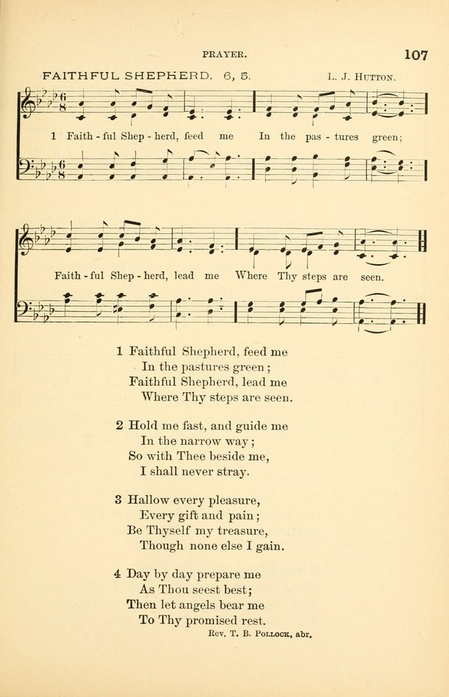 Hymnal for Christian Science Church and Sunday School Services page 107