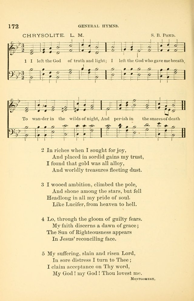 Hymnal for Christian Science Church and Sunday School Services page 172