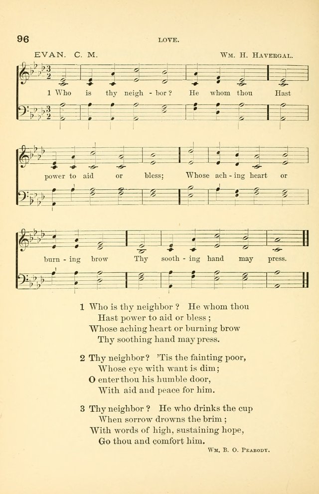 Hymnal for Christian Science Church and Sunday School Services page 96