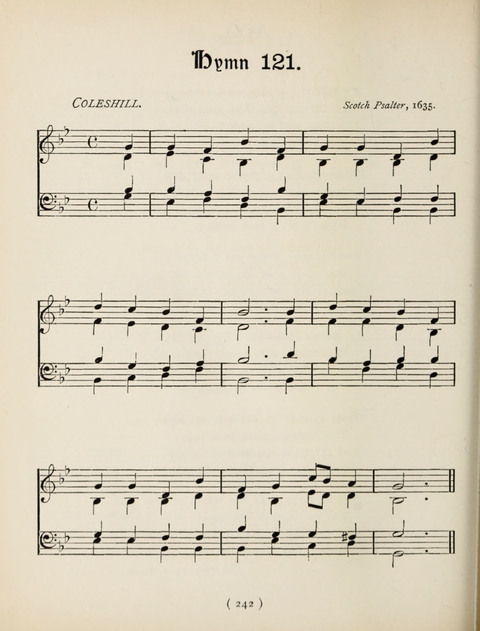 Hymns and Chorales: for schools and colleges page 242