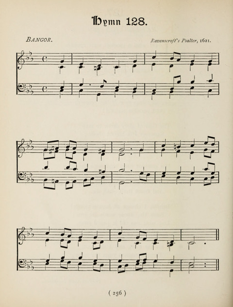 Hymns and Chorales: for schools and colleges page 256
