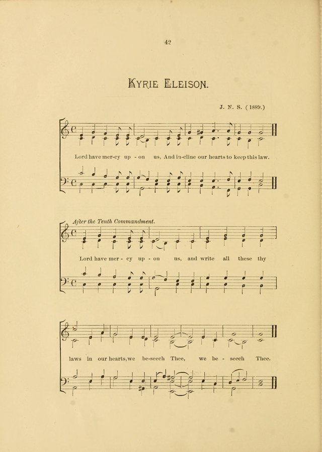 Hymns and Carols Set to Music page 42