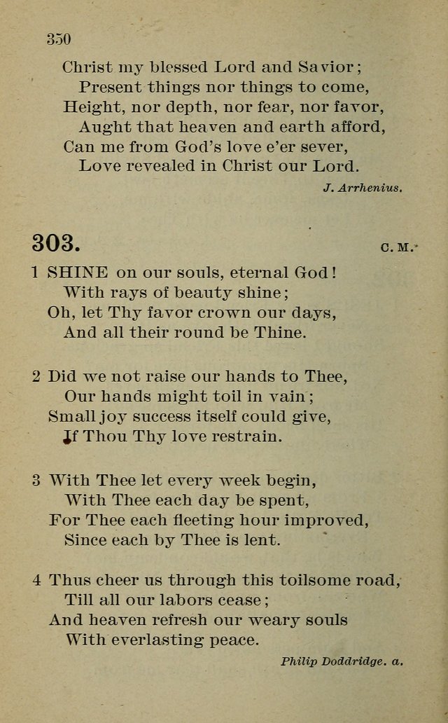 Hymnal: for churches and Sunday-schools of the Augustana Synod page 350