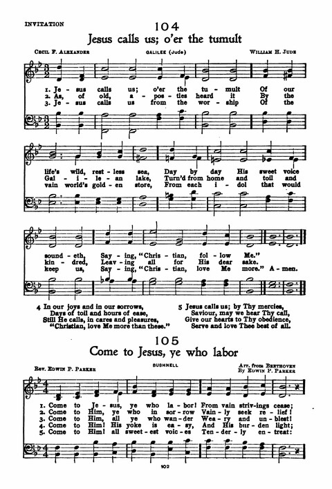 Hymns of the Centuries: Sunday School Edition page 112