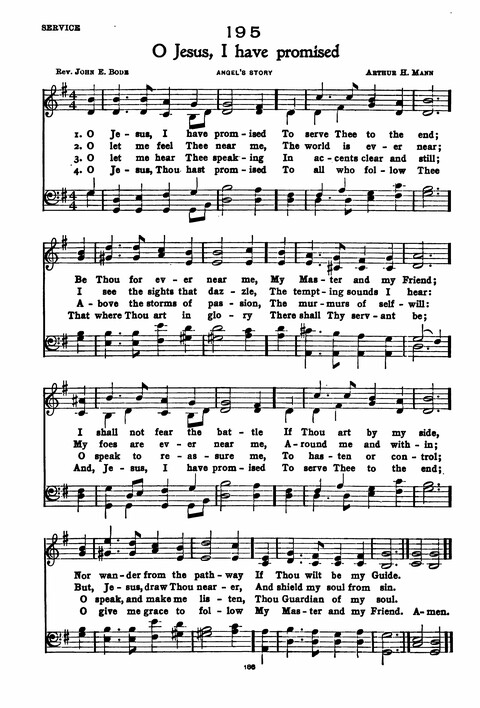 Hymns of the Centuries: Sunday School Edition page 196