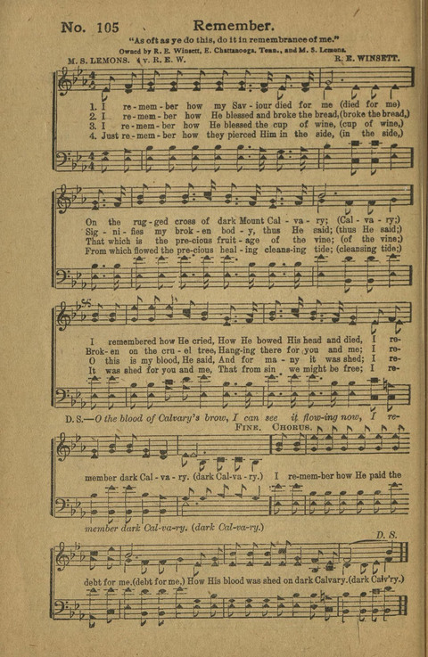 Heavenly Echoes No. 2: for Sunday Schools Singing Schools & Social Gatherings page 96