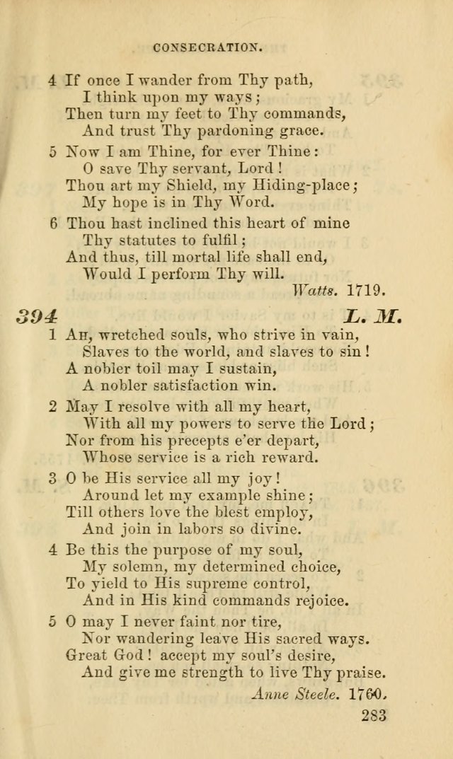 Hymns for the use of the Evangelical Lutheran Church, by the Authority of the Ministerium of Pennsylvania page 283