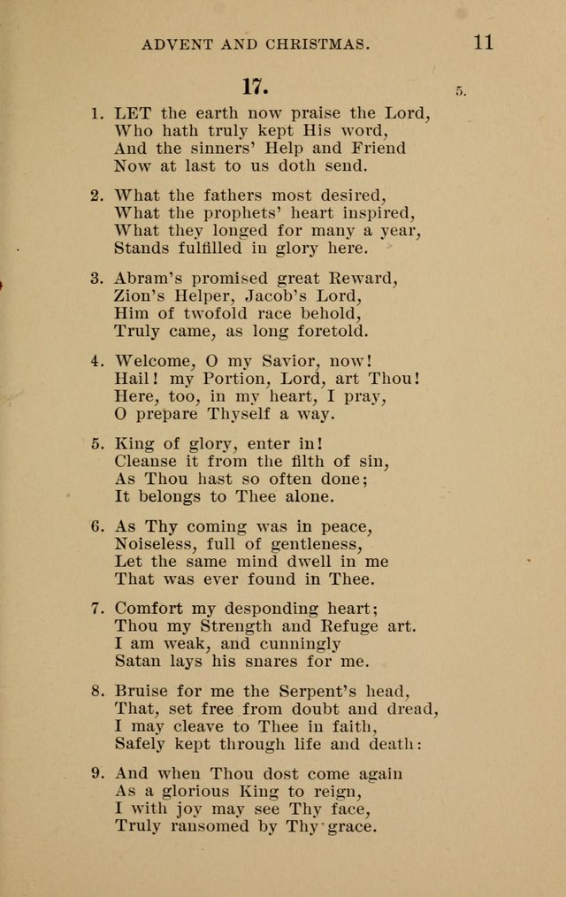 Hymnal for Evangelical Lutheran Missions page 11