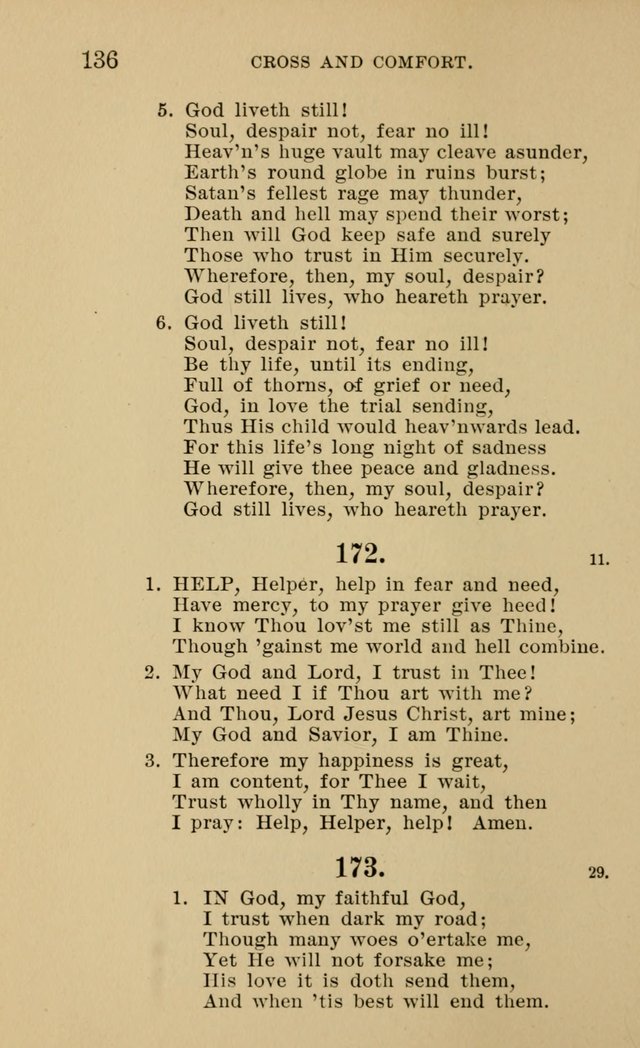 Hymnal for Evangelical Lutheran Missions page 136