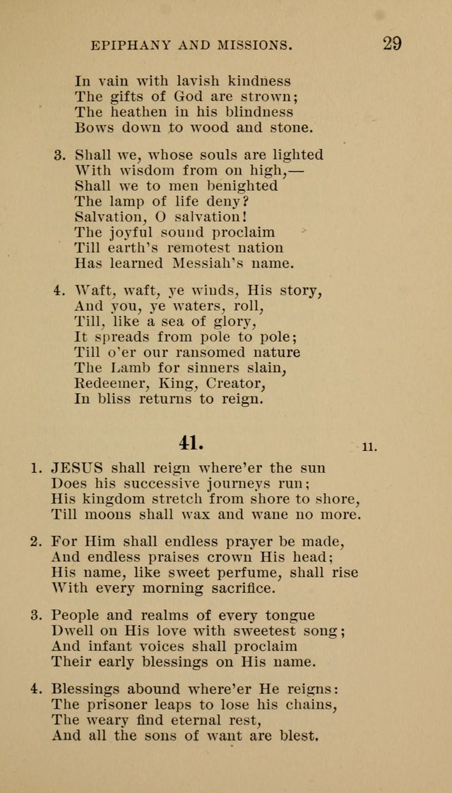 Hymnal for Evangelical Lutheran Missions page 29