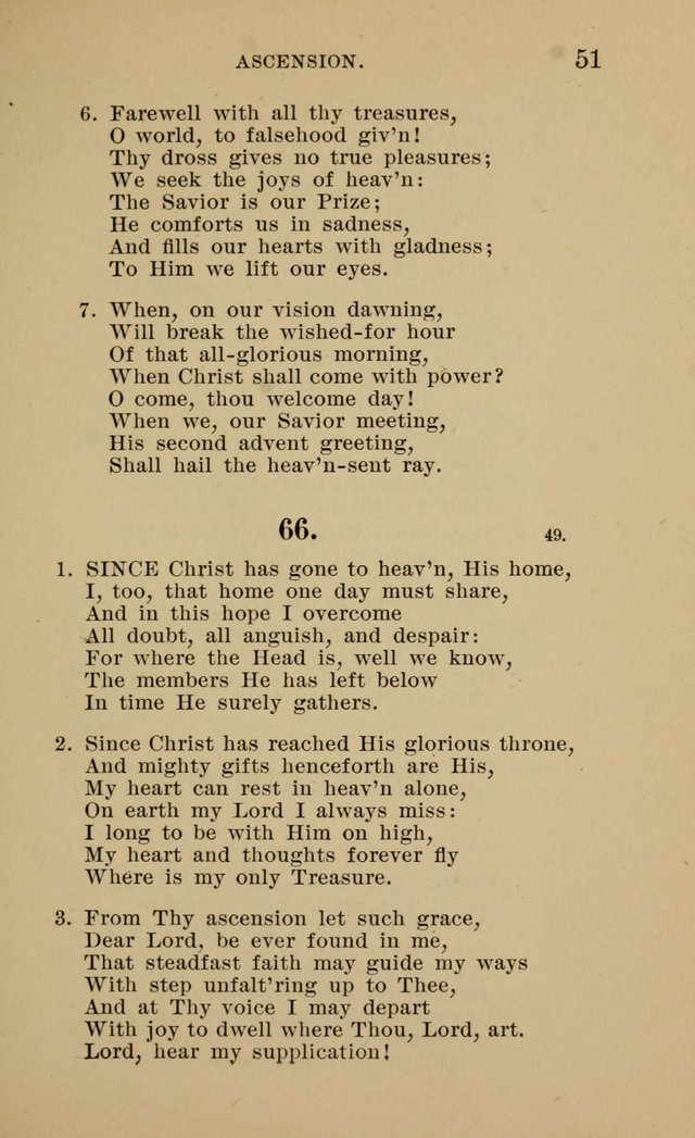 Hymnal for Evangelical Lutheran Missions page 51