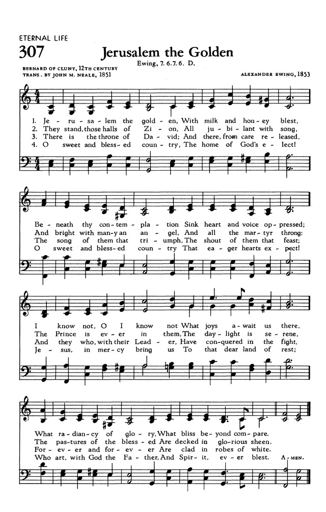 The Hymnal of The Evangelical United Brethren Church page 290