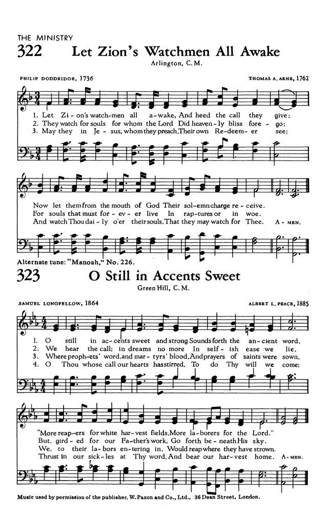 The Hymnal of The Evangelical United Brethren Church page 302