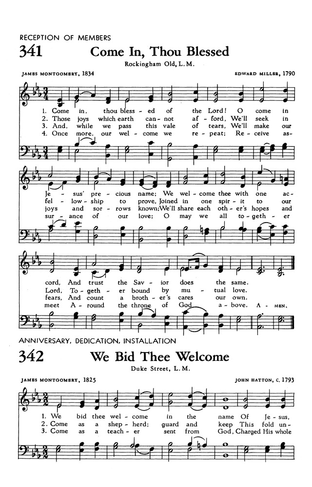 The Hymnal of The Evangelical United Brethren Church page 314