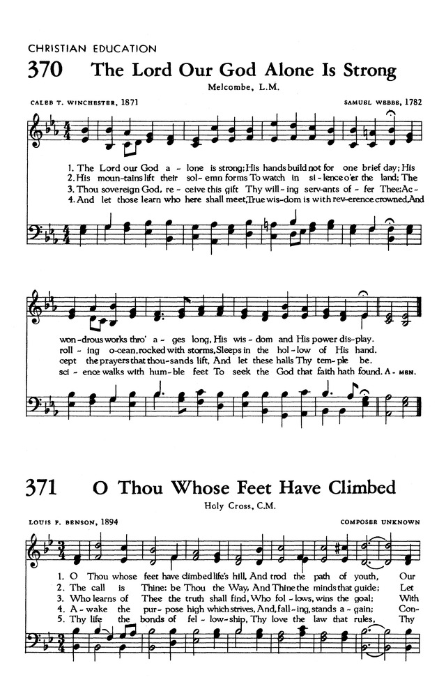 The Hymnal of The Evangelical United Brethren Church page 340