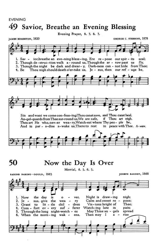 The Hymnal of The Evangelical United Brethren Church page 64