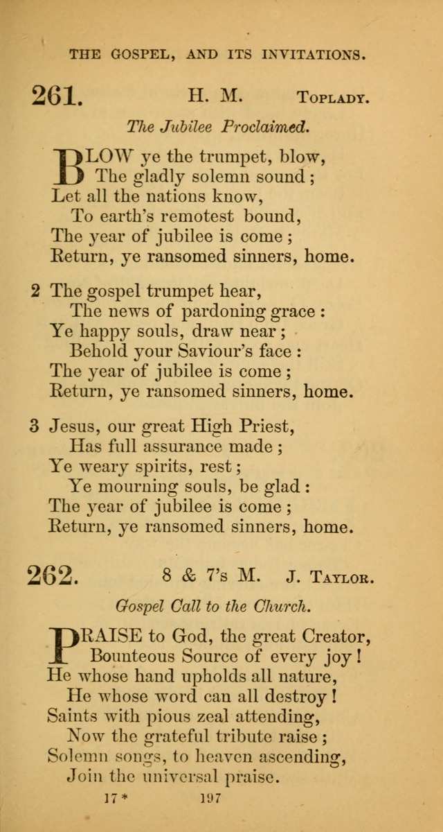 Hymns for Christian Devotion: especially adapted to the Universalist denomination. (New ed.) page 197
