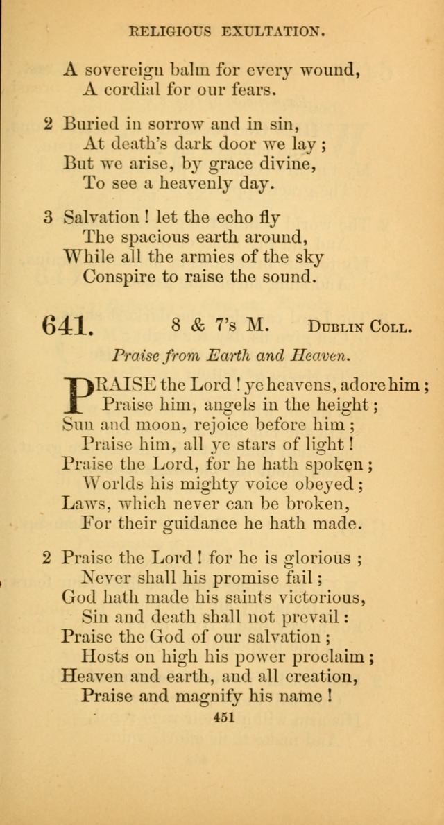 Hymns for Christian Devotion: especially adapted to the Universalist denomination. (New ed.) page 457