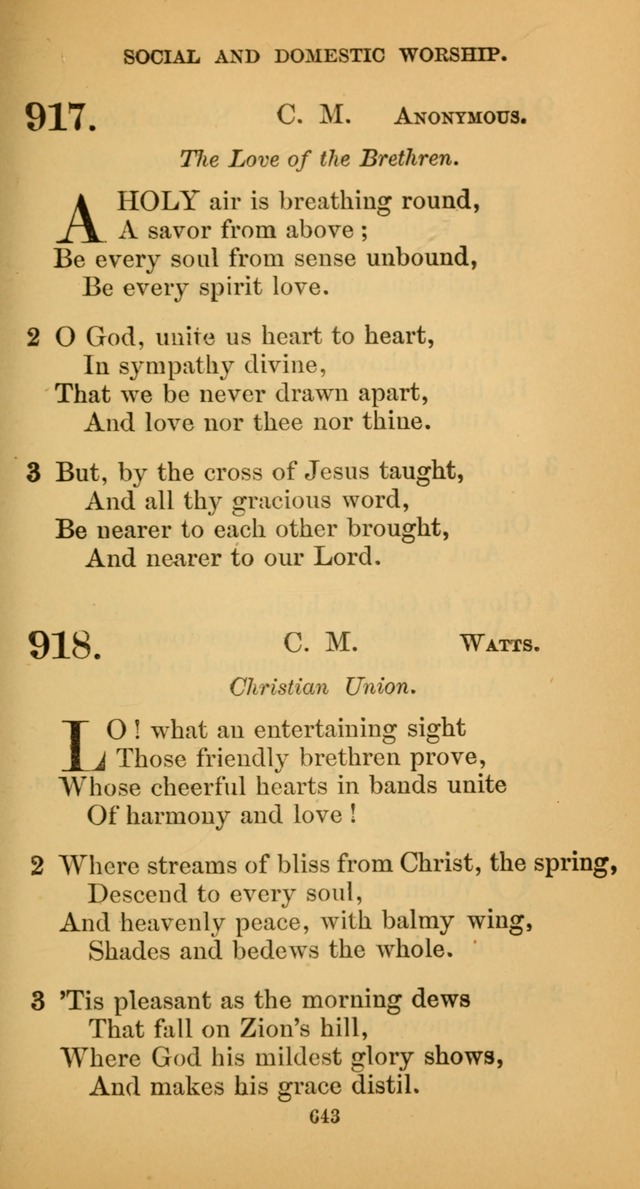Hymns for Christian Devotion: especially adapted to the Universalist denomination. (New ed.) page 649