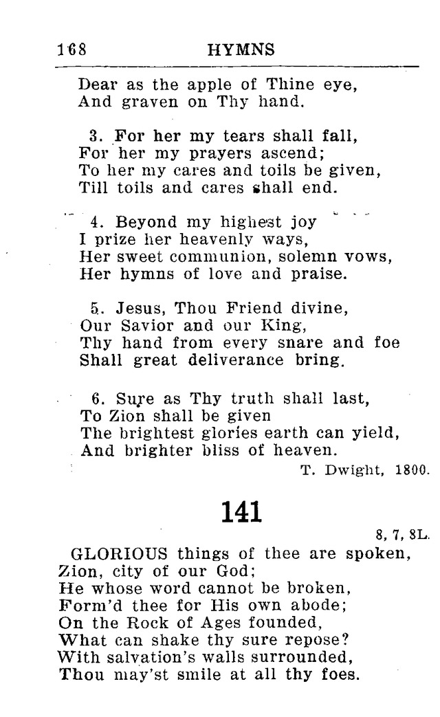 Hymnal for Church and Home (2nd ed.) page 168