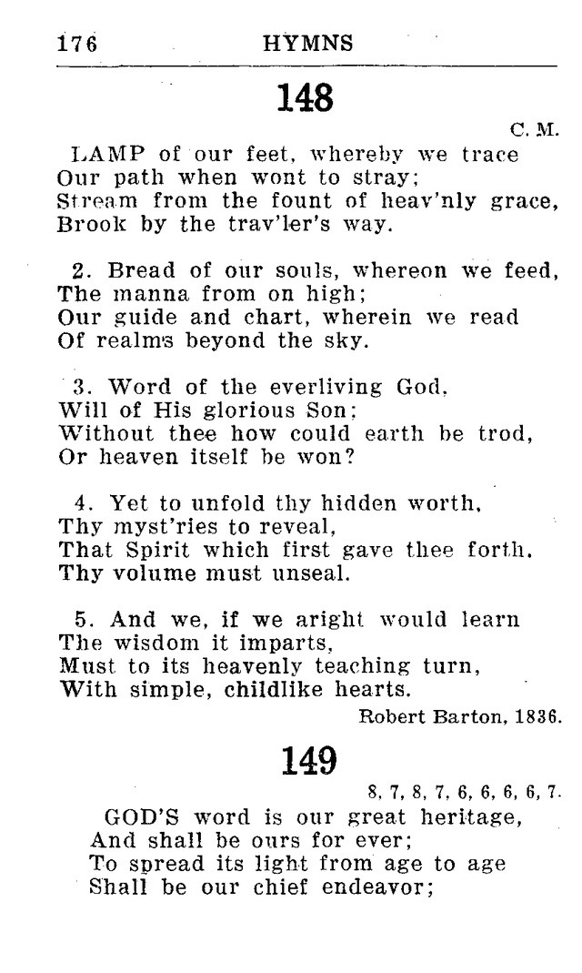 Hymnal for Church and Home (2nd ed.) page 176