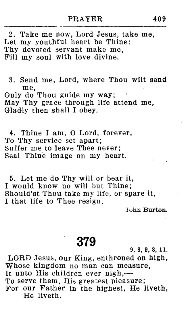 Hymnal for Church and Home (2nd ed.) page 409