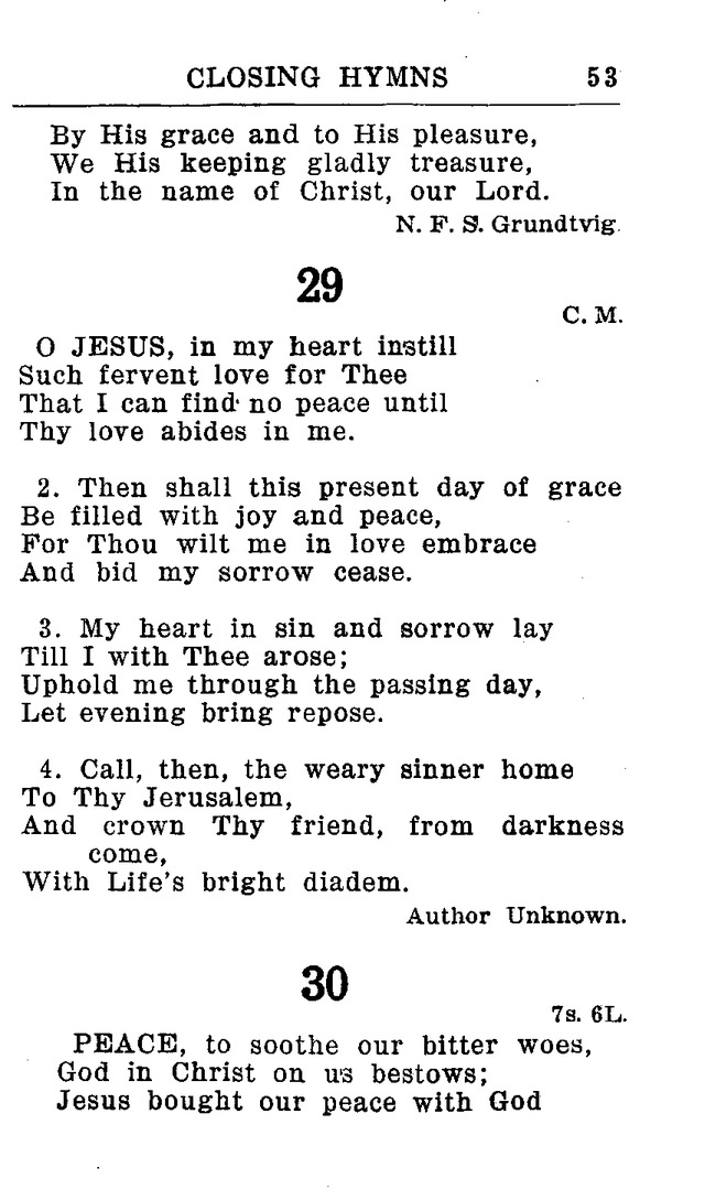 Hymnal for Church and Home (2nd ed.) page 53