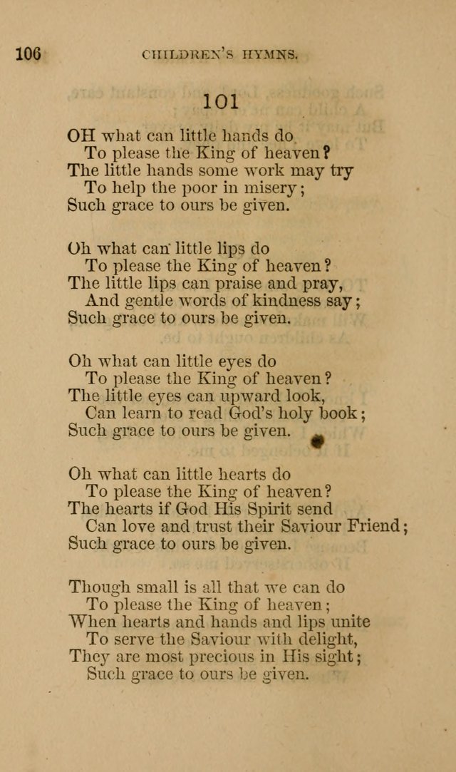 Hymns for First-Day Schools page 106